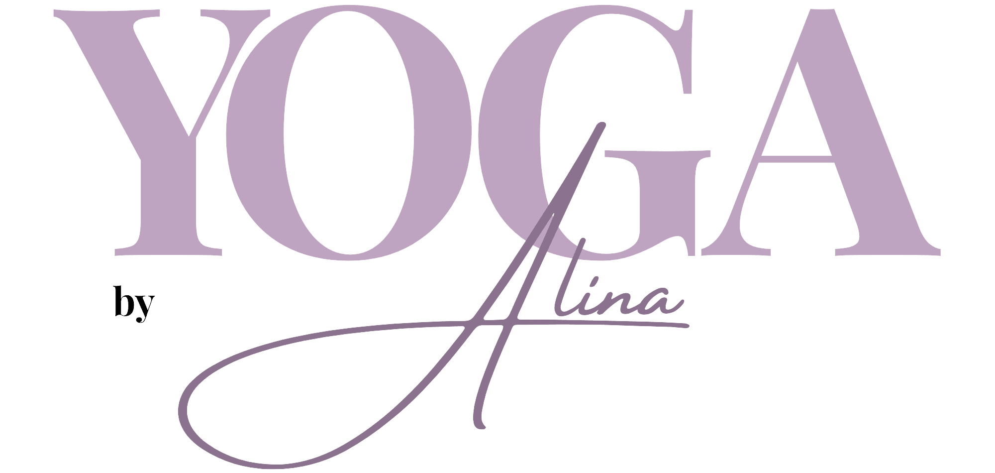 Yoga by Alina logo – holistic and heart-centered yoga brand based in the UAE